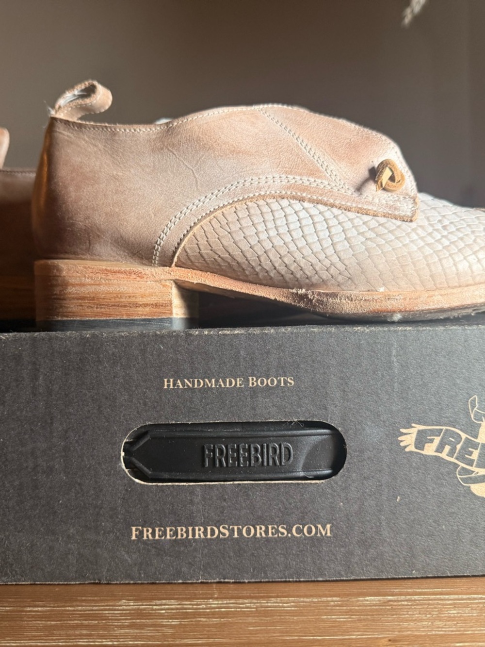 Freebird Brown Leather Flats - Mabel - Picture 10 of 17